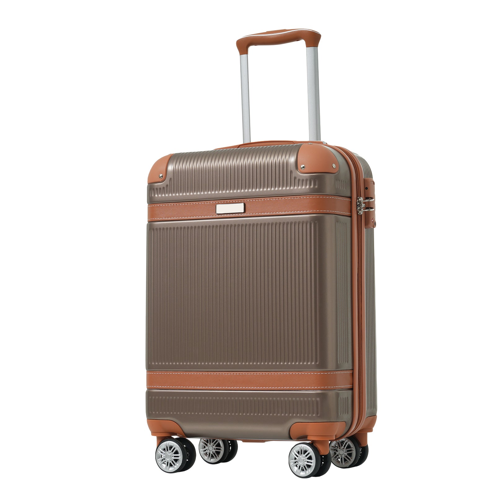 3-Piece Hardshell Spinner Luggage Set with TSA Lock