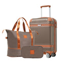 3-Piece Hardshell Spinner Luggage Set with TSA Lock