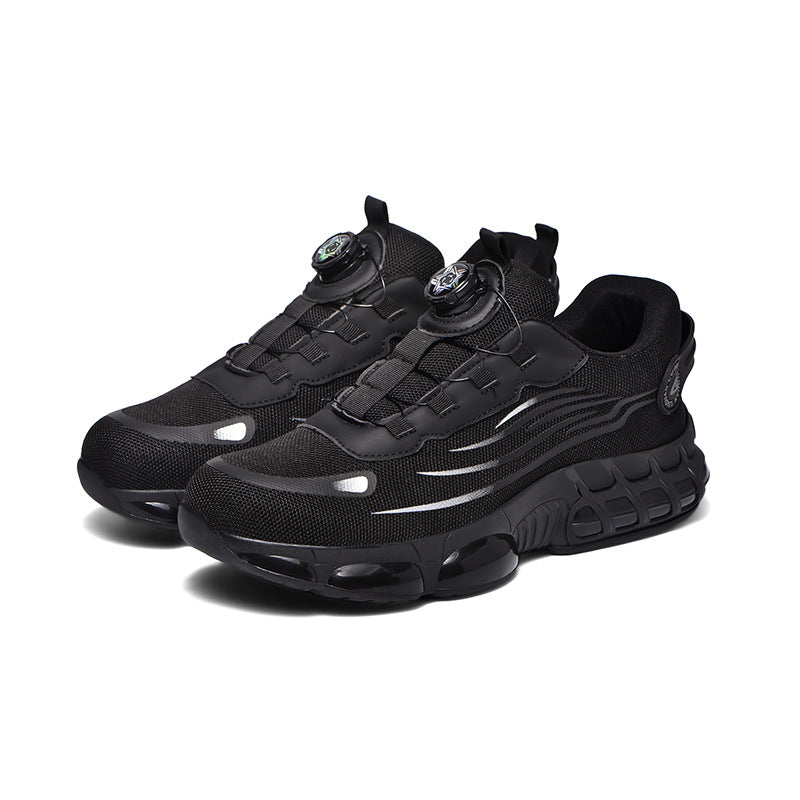 Men's Steel Toe Safety Shoes with Rotary Dial Closure
