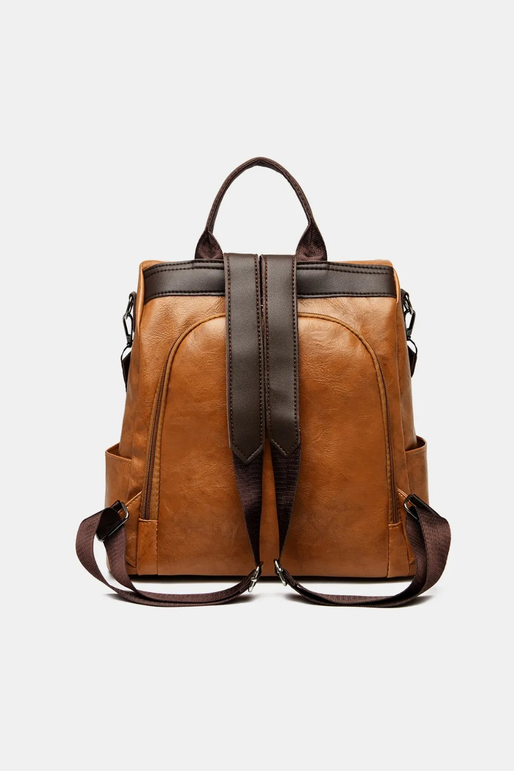 Women's Leather Convertible Backpack & Shoulder Bag