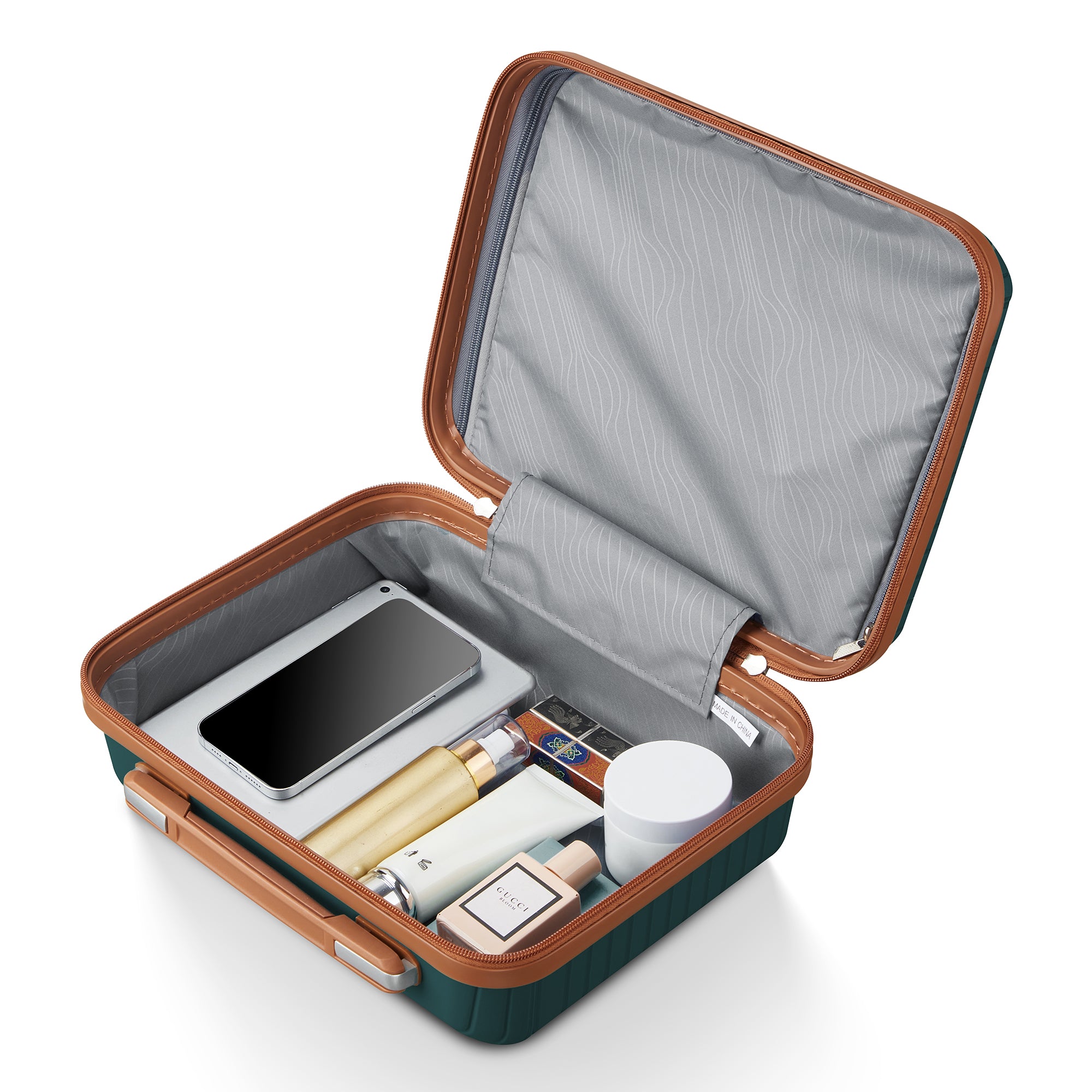 4-Piece PP Hard Shell Luggage Set with TSA Lock