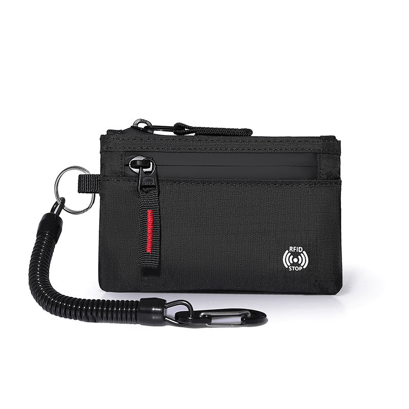 X-PAC Anti-Theft Mini Travel Wallet with Keychain