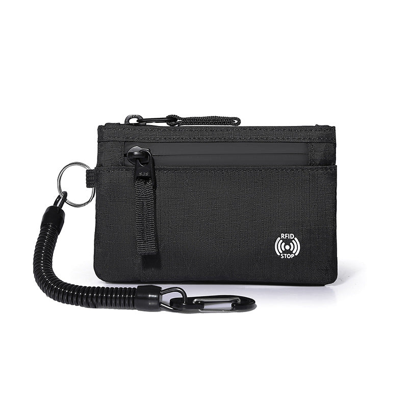 X-PAC Anti-Theft Mini Travel Wallet with Keychain