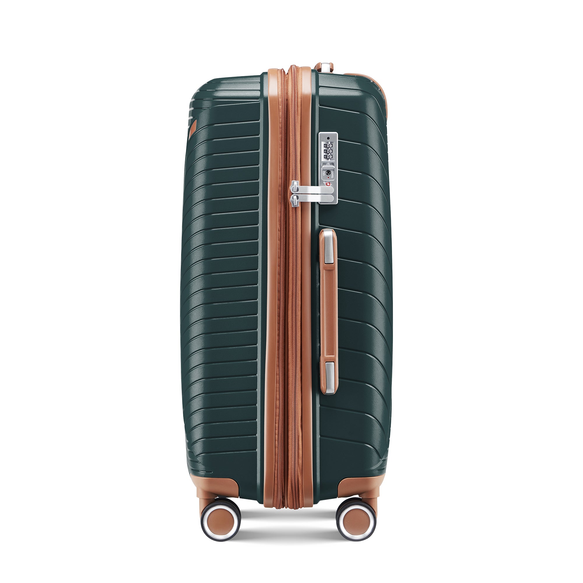 4-Piece PP Hard Shell Luggage Set with TSA Lock