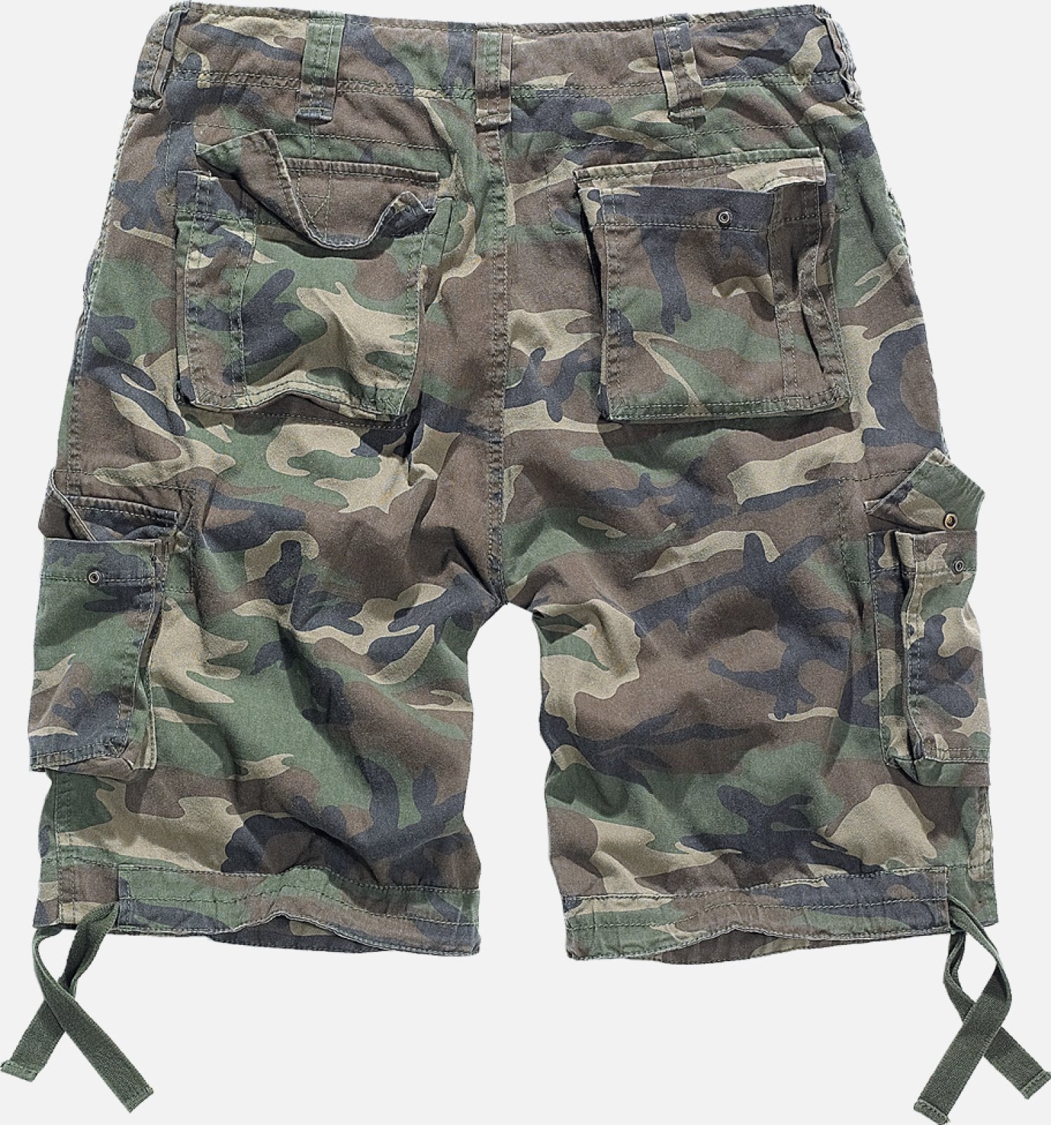 Camo Cargo Shorts – Multi-Pocket Streetwear Shorts
